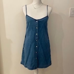 Wilfred blue denim dress